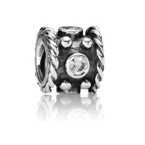 Pandora Jewelry - AuthenticPANDORA Oxy Crown Oxidized Charm Clear CZ Pandora Jewelry - AuthenticPANDORA Oxy Crown Oxidized Charm Clear CZ